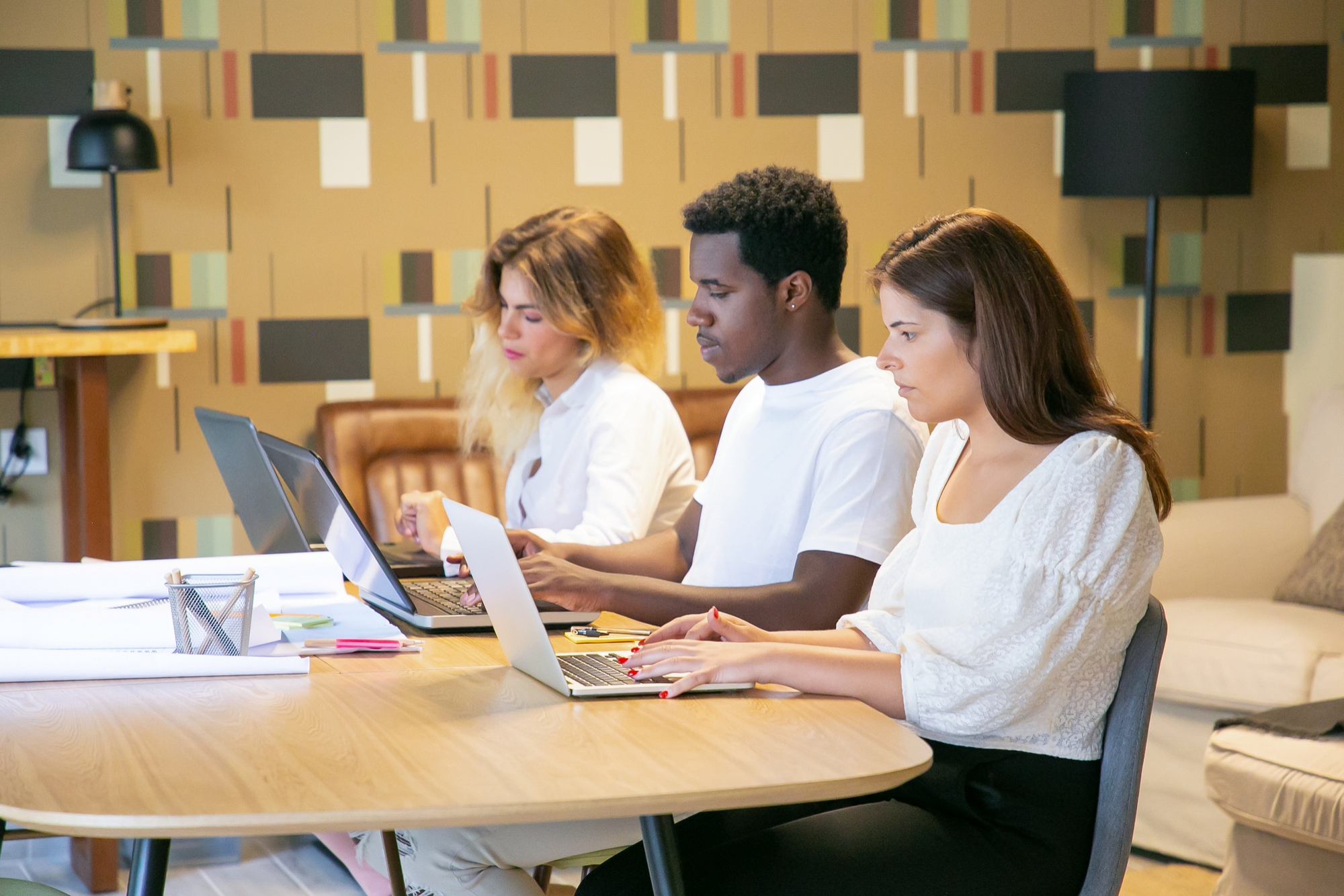 Global business team hiring African tech talent via Afriment